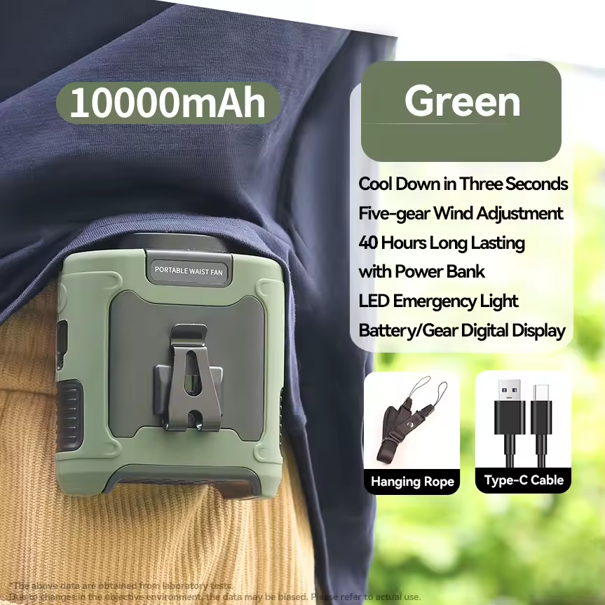 Strong Wind - Wearable Air Cooler