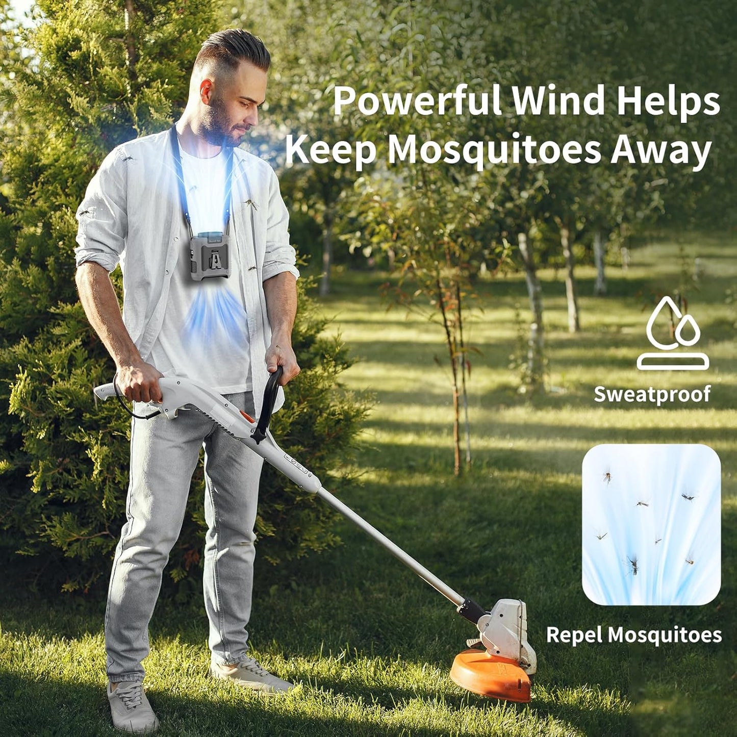 Strong Wind - Wearable Air Cooler