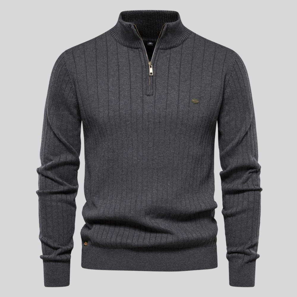 Zack | Ribbed Sweater