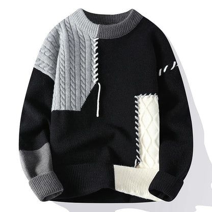 Vaugh | Patchwork Sweater