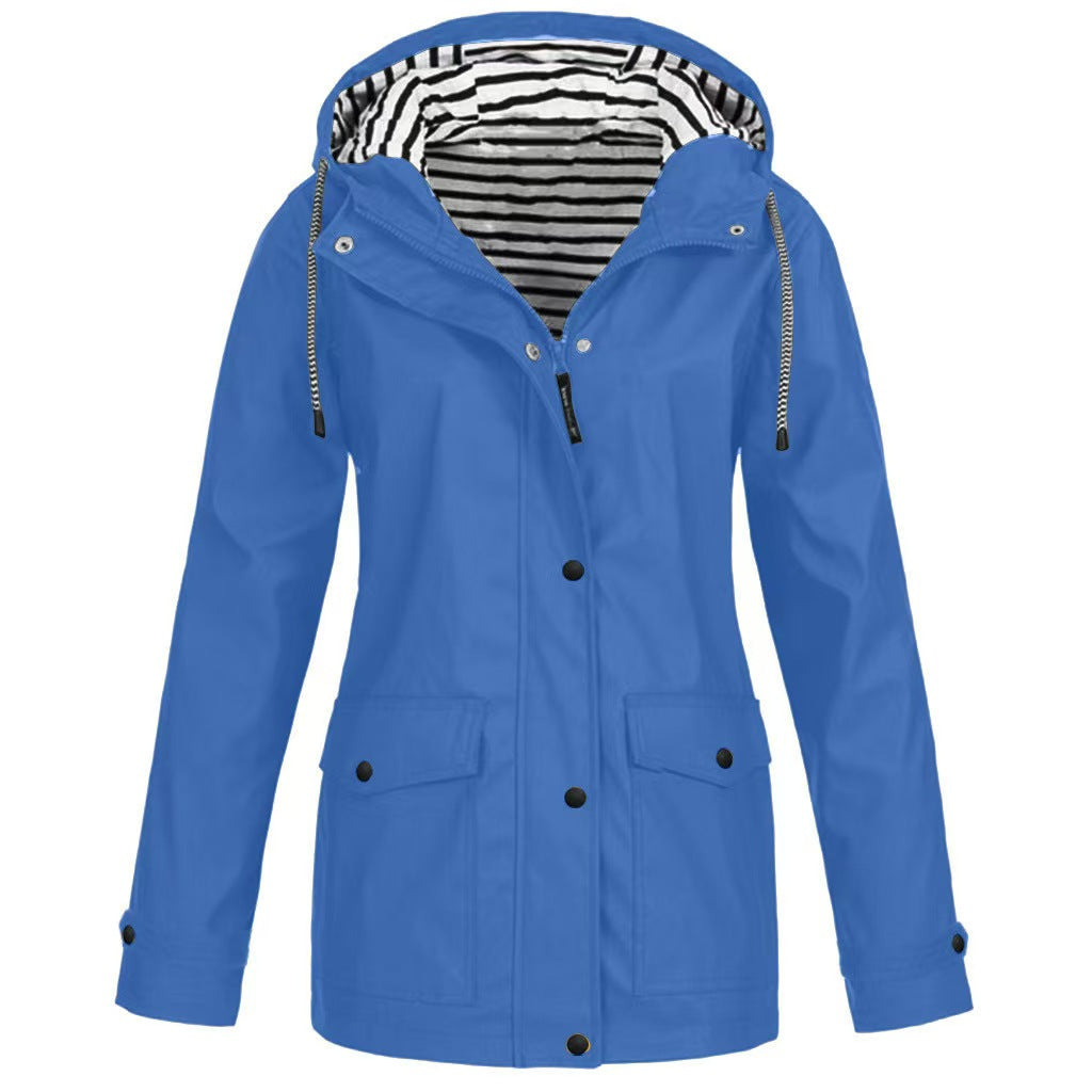 Women's Outdoor s Jacket Lightweight Hooded Coat
