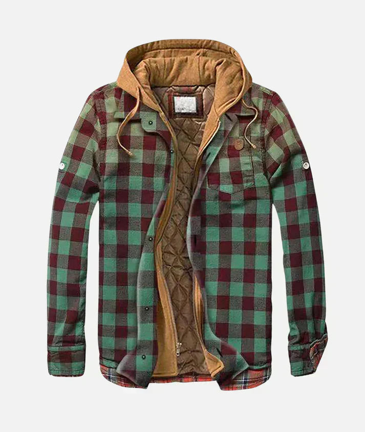 Rhys | Bold Patchwork Plaid Jacket