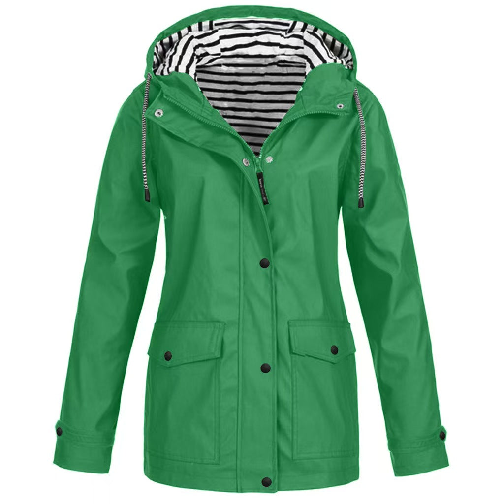 Women's Outdoor s Jacket Lightweight Hooded Coat
