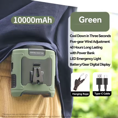 Strong Wind - Wearable Air Cooler