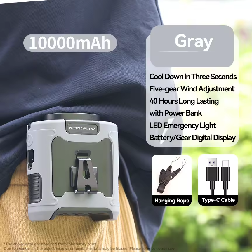 Strong Wind - Wearable Air Cooler