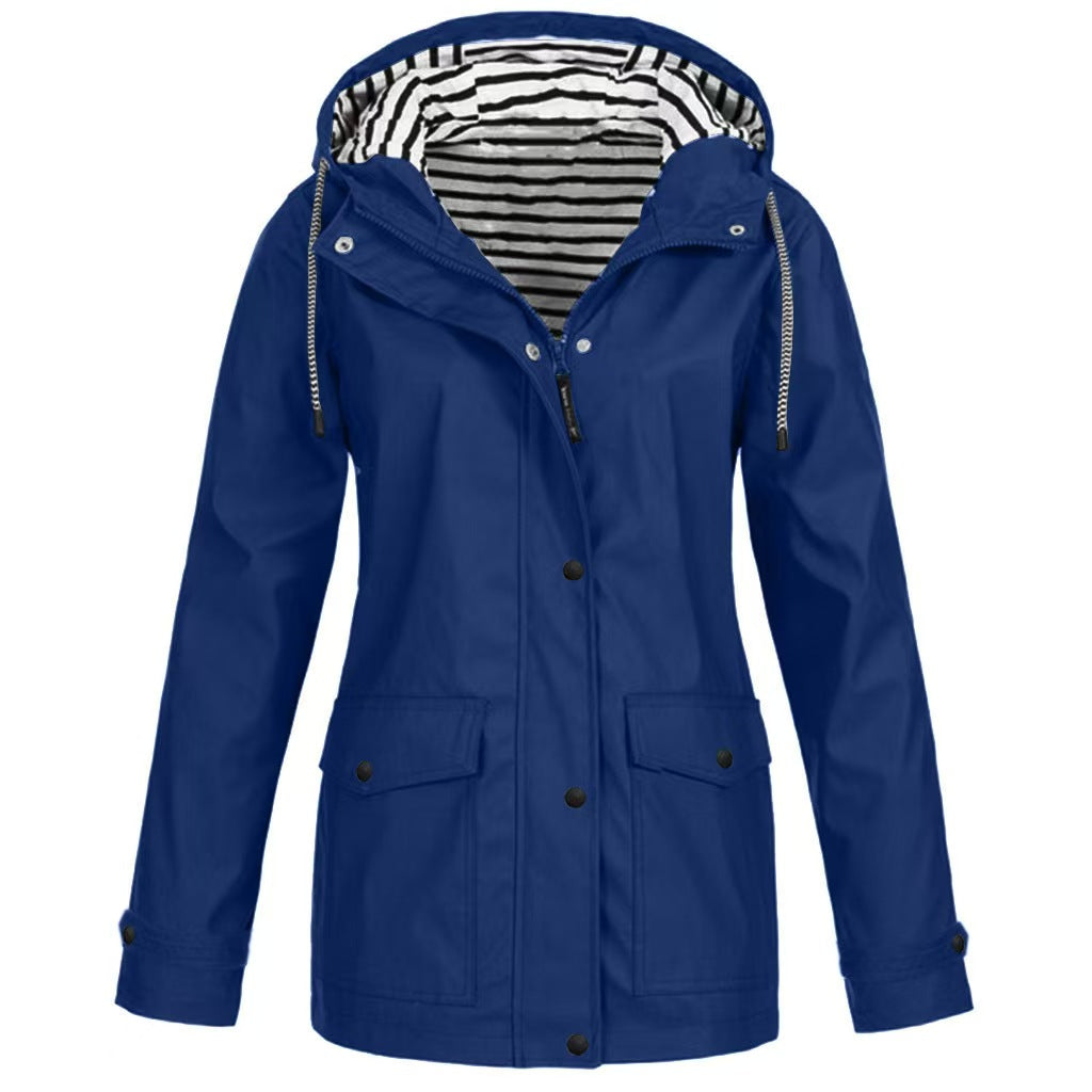 Women's Outdoor s Jacket Lightweight Hooded Coat