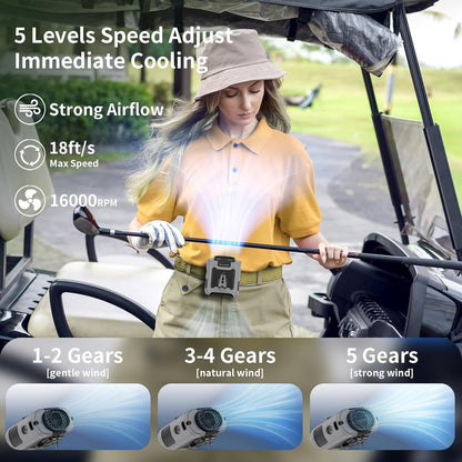 Strong Wind - Wearable Air Cooler