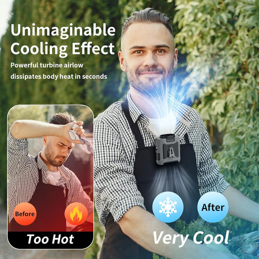 Strong Wind - Wearable Air Cooler