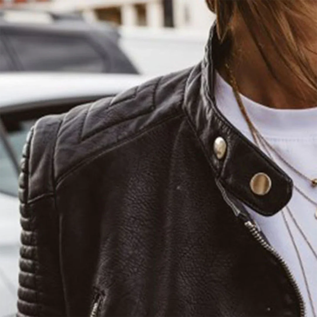 Monvia™ | Genuine Leather Jacket