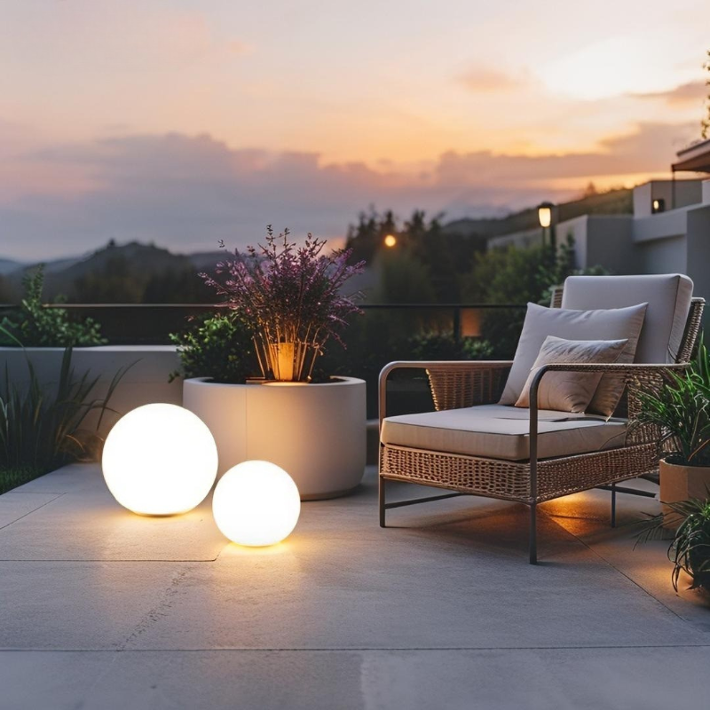 Waterproof Garden Ball Lights