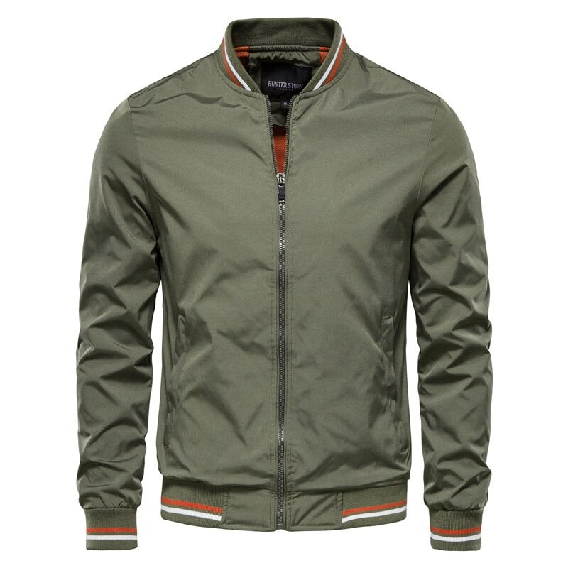 Tom | Men's Lightweight Zip Bomber Jacket