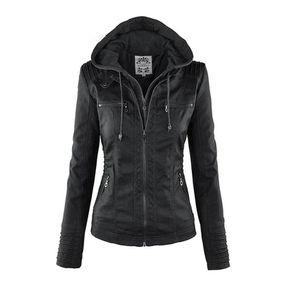 ZYNNIA | Weatherproof Leather Jacket