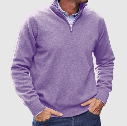 Dexter | Italian Men’s Sweater with Zipper