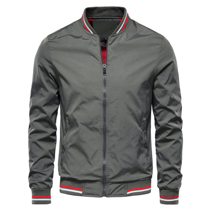 Tom | Men's Lightweight Zip Bomber Jacket