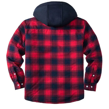 Noel | Checked Hooded Jacket