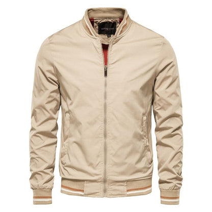 Tom | Men's Lightweight Zip Bomber Jacket