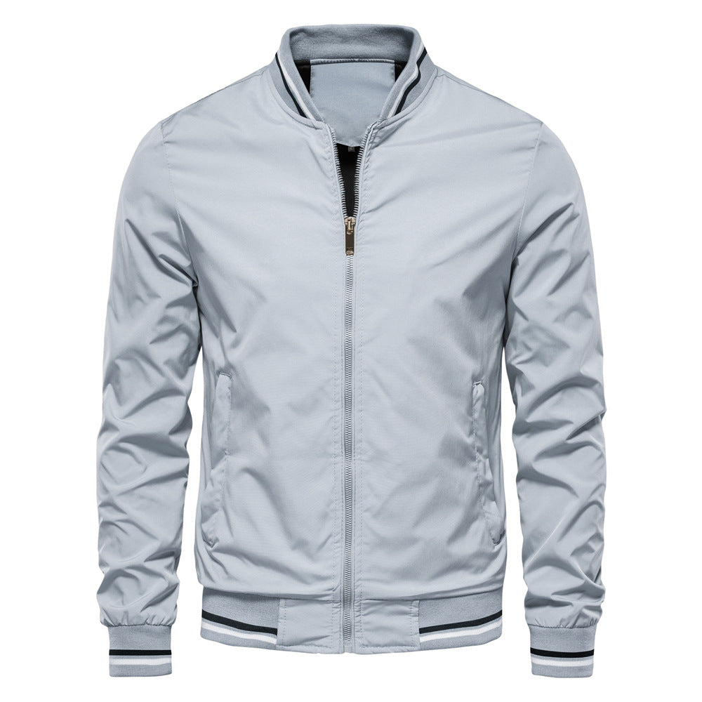 Tom | Men's Lightweight Zip Bomber Jacket