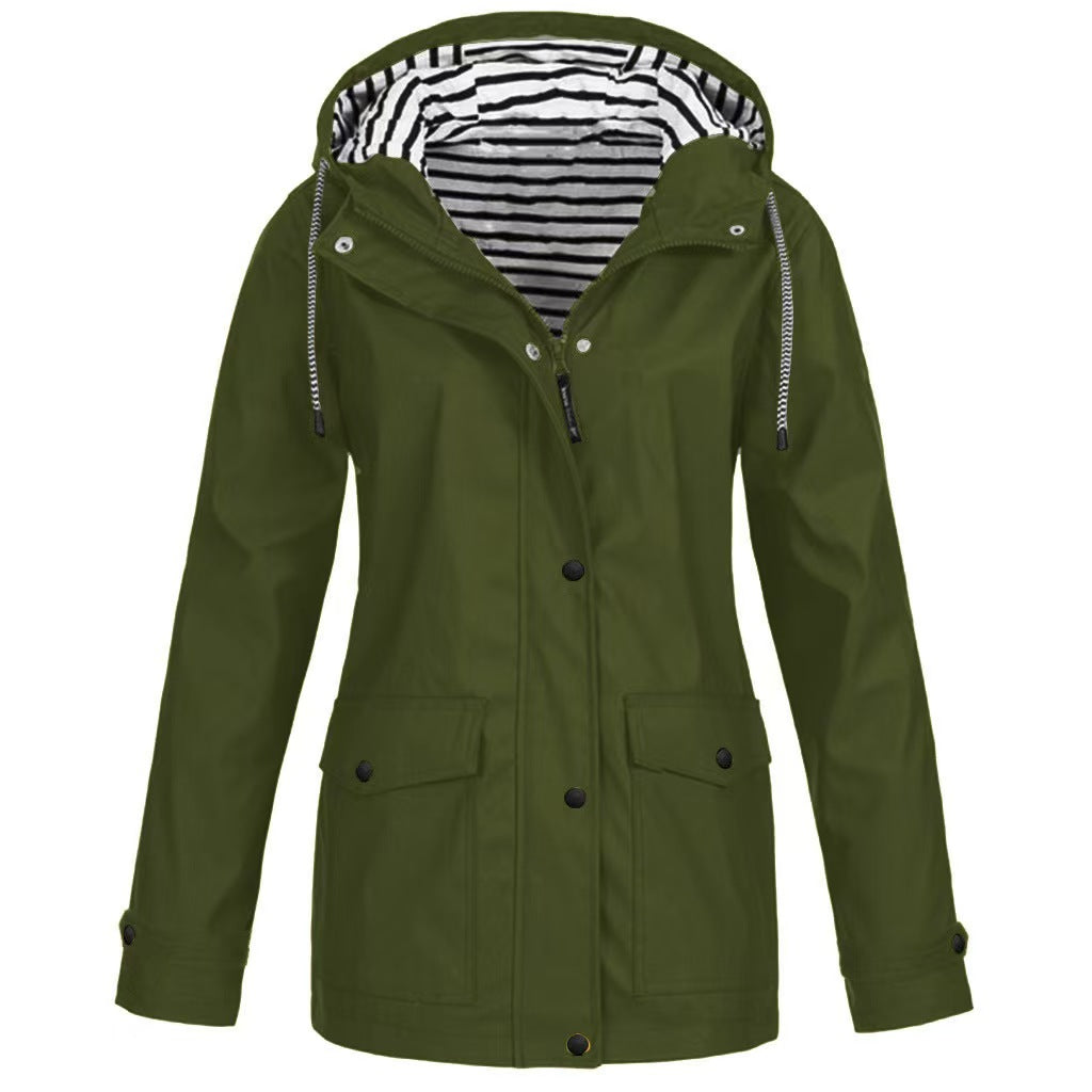 Women's Outdoor s Jacket Lightweight Hooded Coat