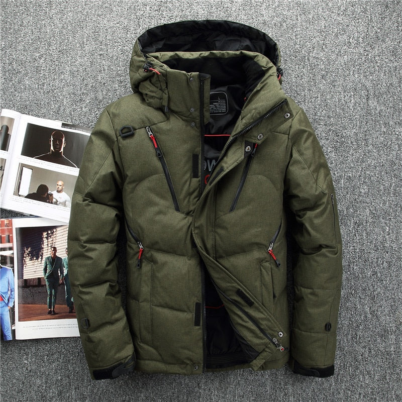 Arial | Warm Thick Men's Down Parka