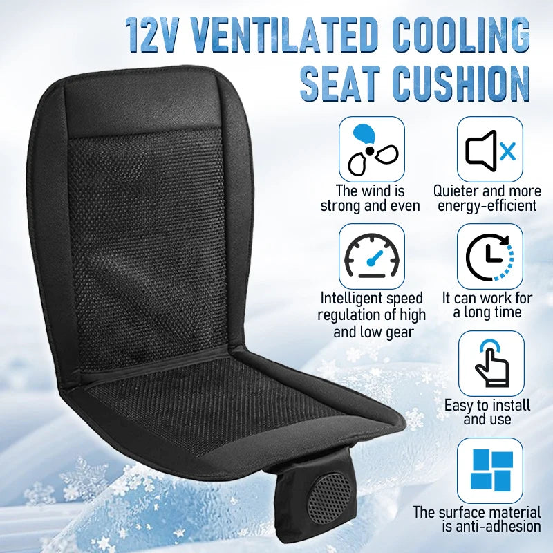 ❄️Ventilated Car Cooling Seat Cushion with Fan