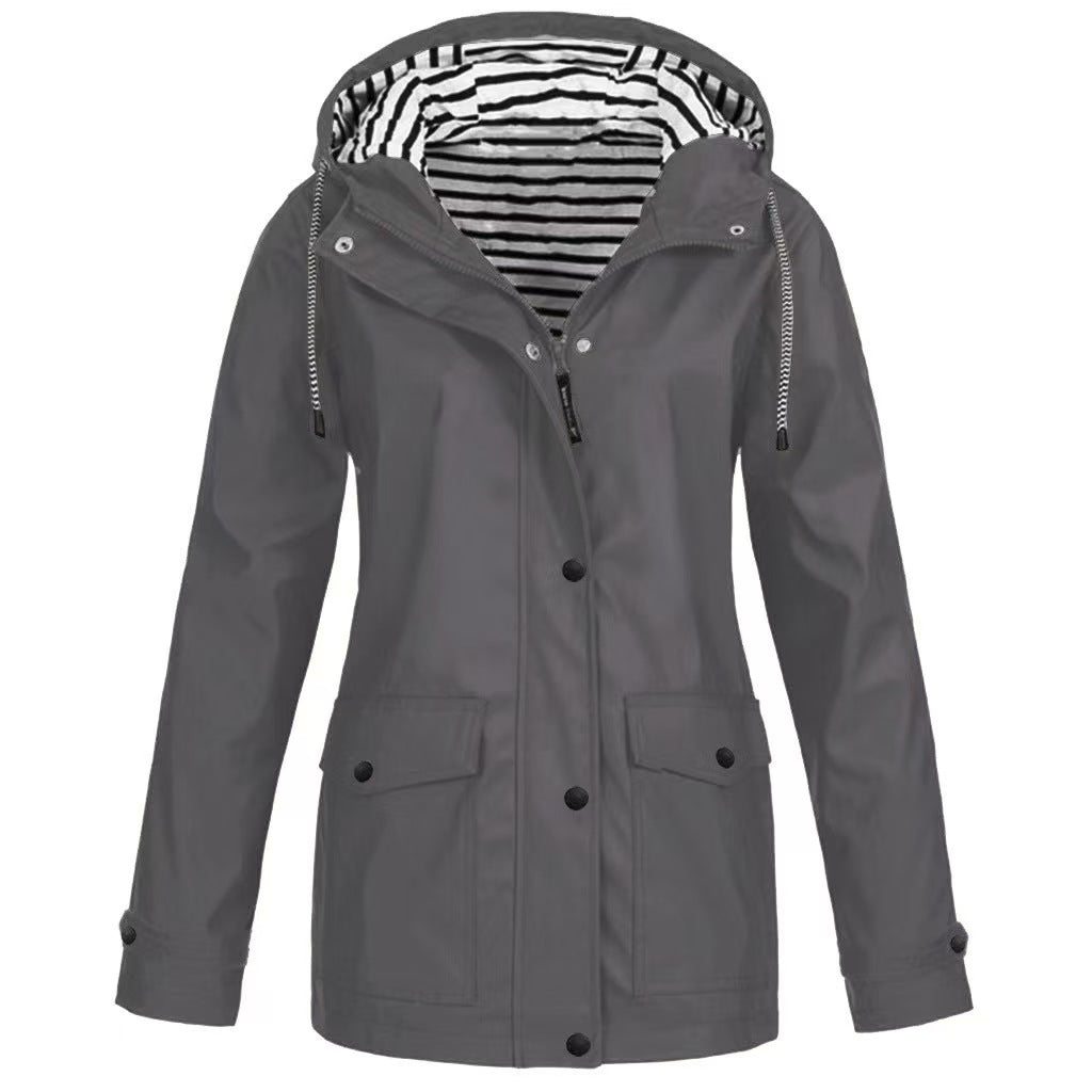 Women's Outdoor s Jacket Lightweight Hooded Coat