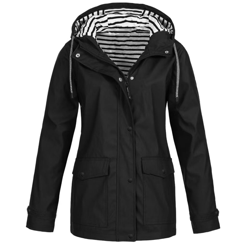 Women's Outdoor s Jacket Lightweight Hooded Coat