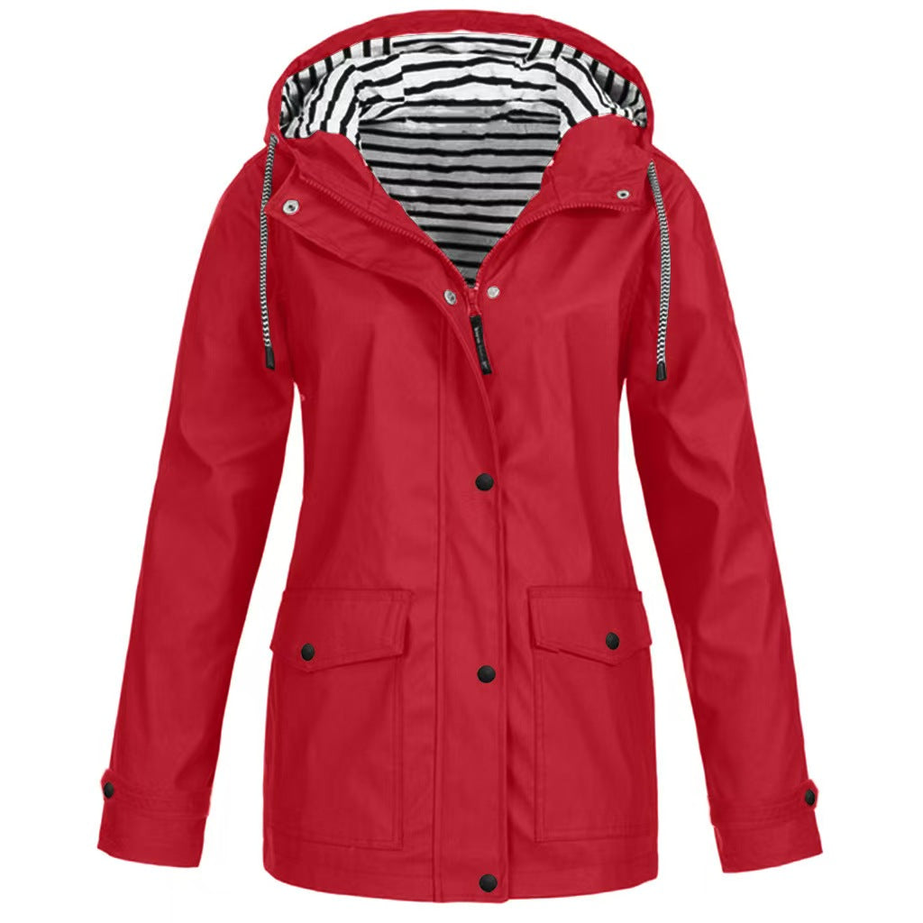 Women's Outdoor s Jacket Lightweight Hooded Coat