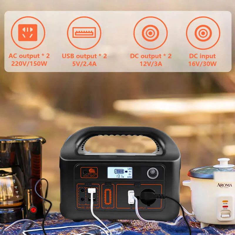Solar Power Outdoor Station