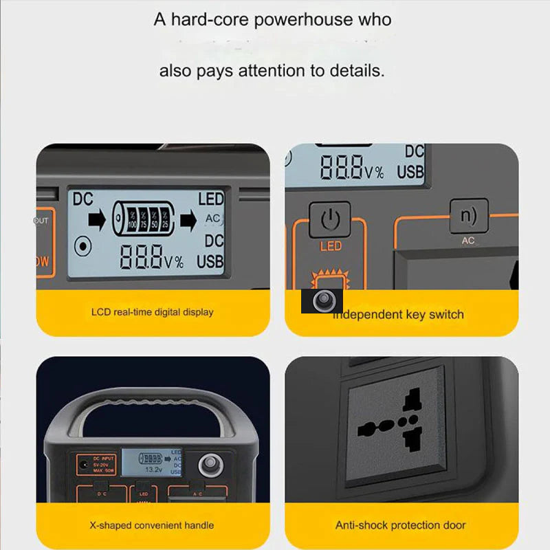Solar Power Outdoor Station