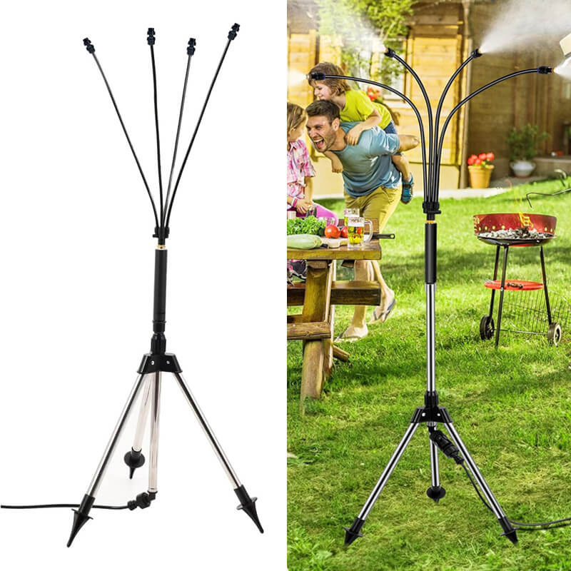 Outdoor Standing Misters with Tripod